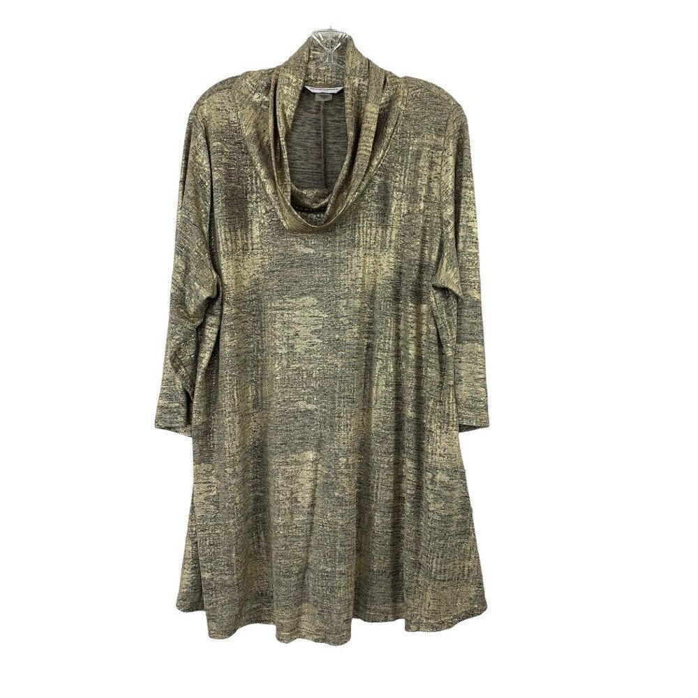 Allison Daley Women's Gold Luster Blouse